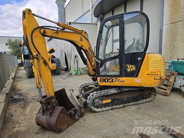 JCB 803PLUS Мини екскаватори < 7 т