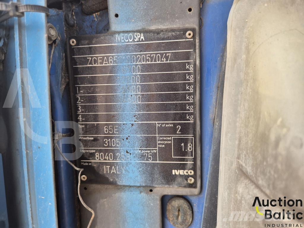 Iveco 65E10 Брезентови камиони
