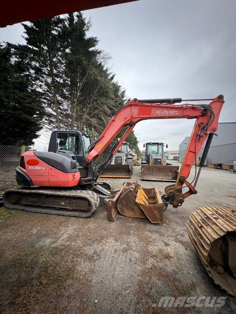 Kubota KX 80-4 A2 Средни екскаватори 7т - 12т