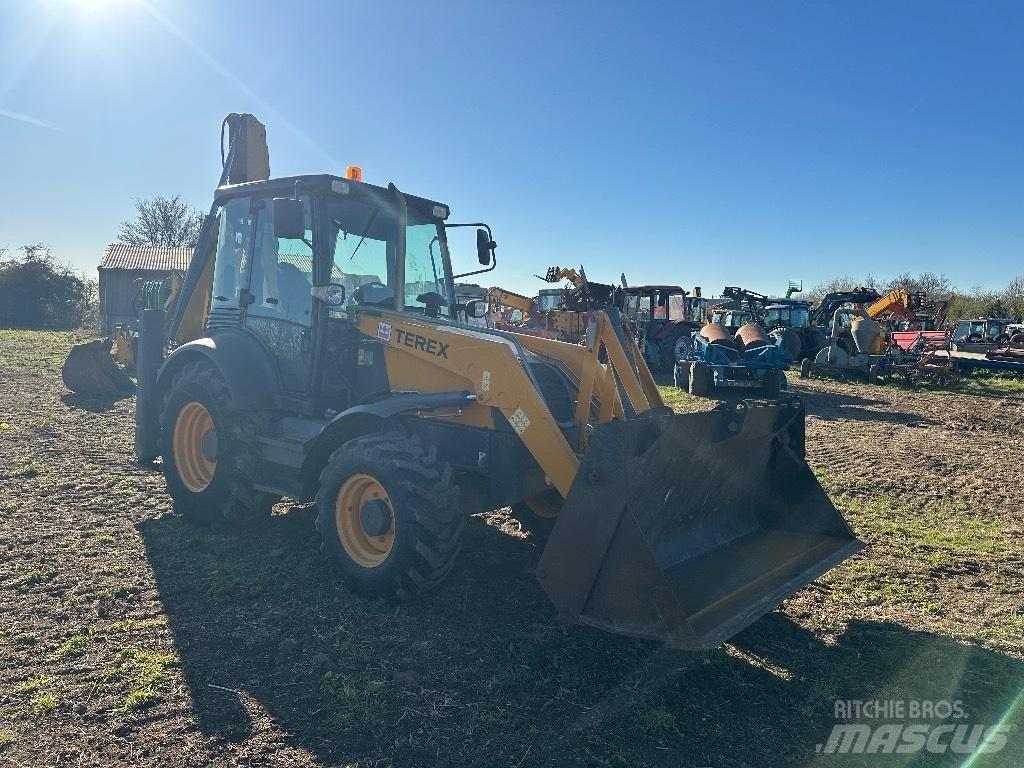 Terex 860 Elite Товарач със заден ексватор