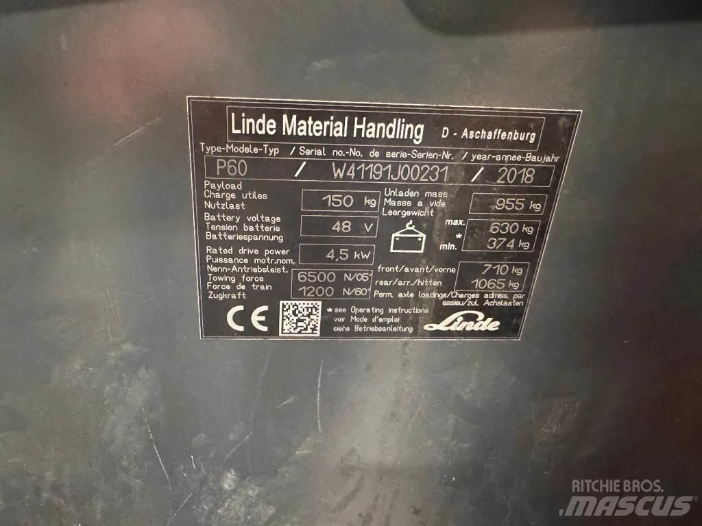 Linde P 60 Обработка на материали - други