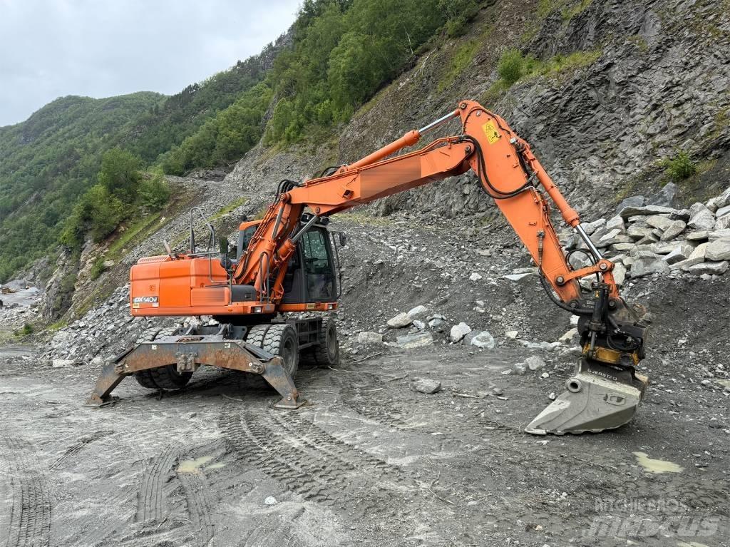 Doosan 140 W Колесни екскаватори