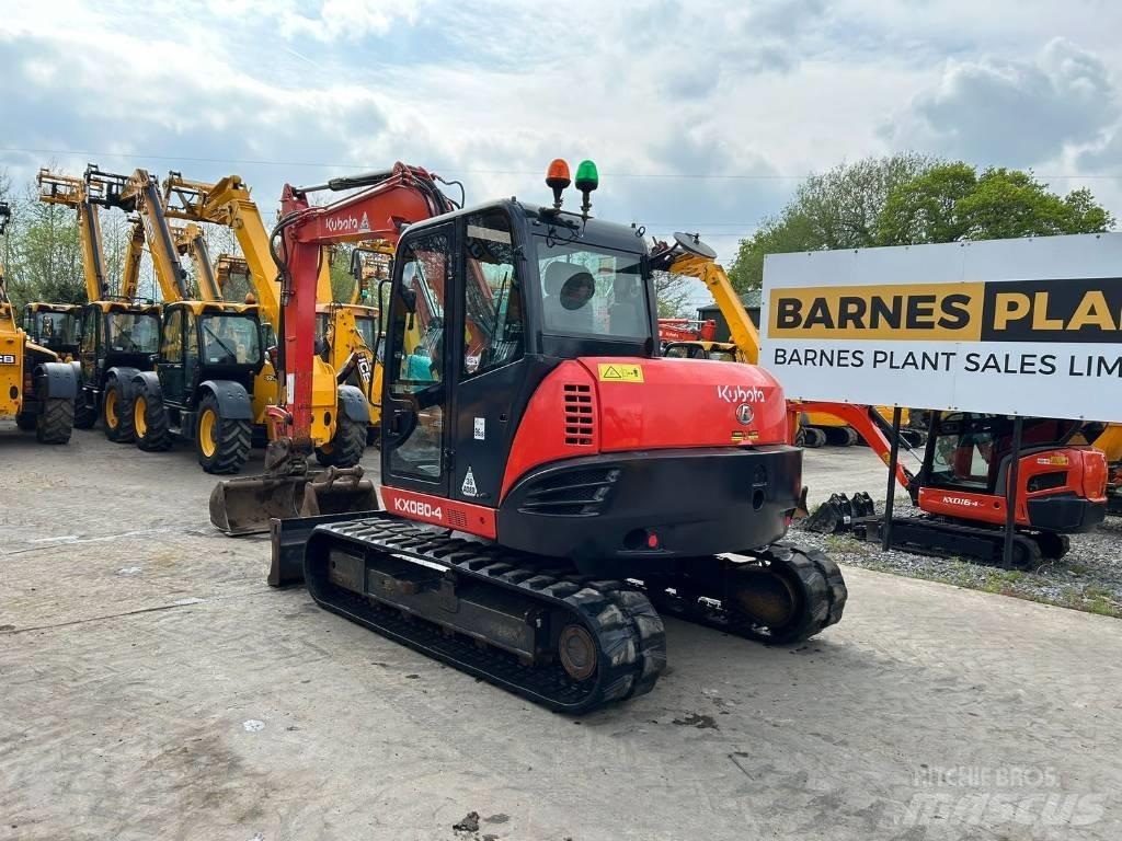 Kubota KX 80-4 Средни екскаватори 7т - 12т