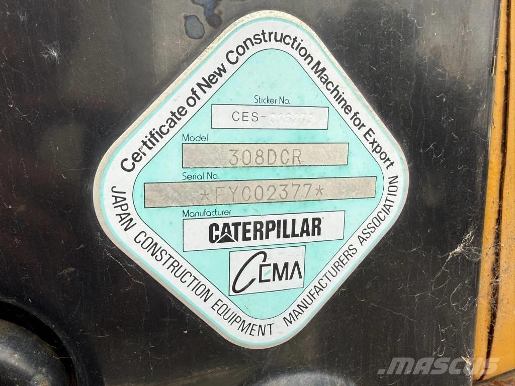 CAT 308 D CR Верижен екскаватор