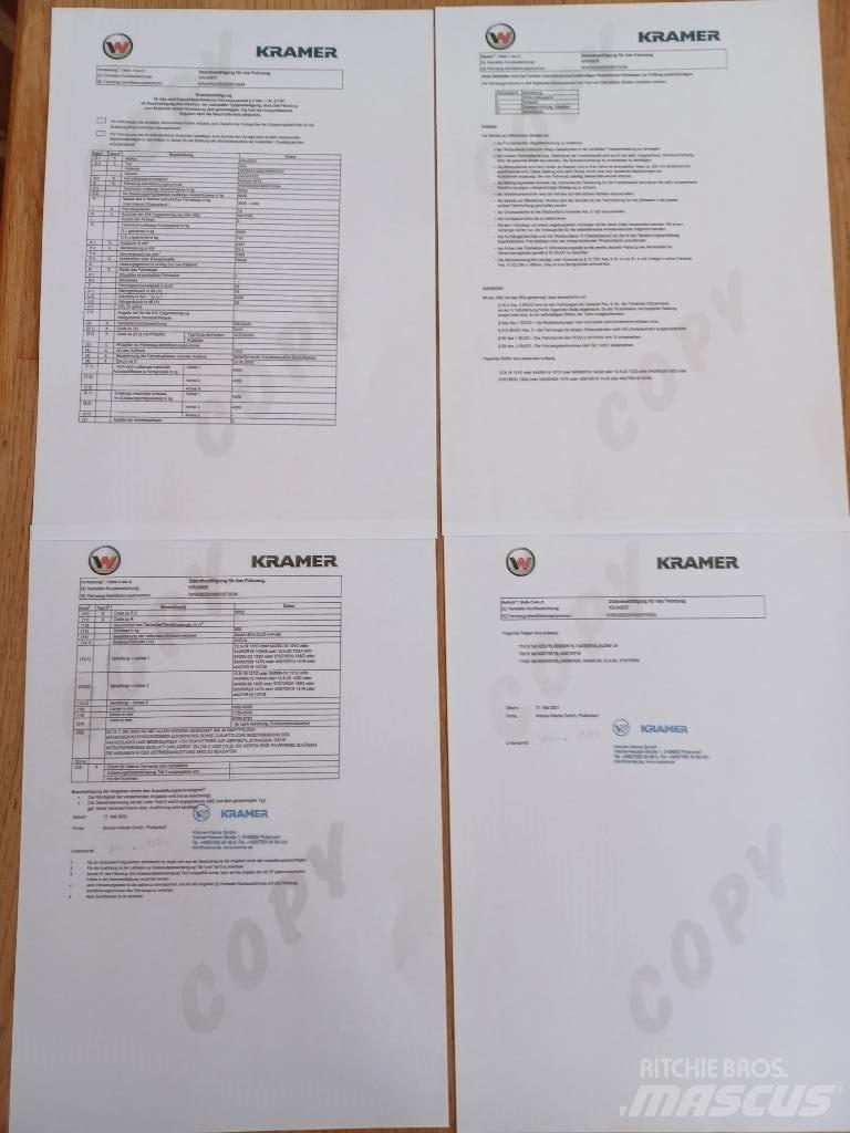 Kramer 5075 Колесни товарачи
