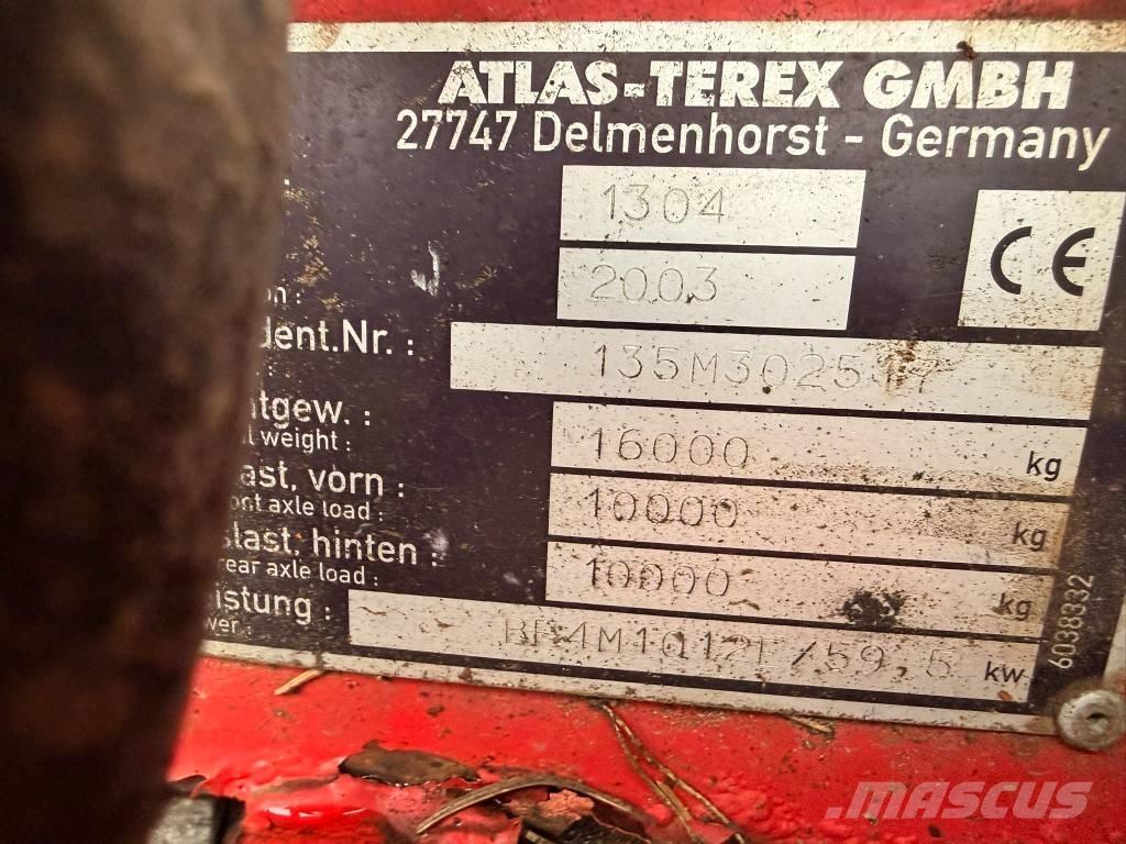 Atlas 1304 Колесни екскаватори