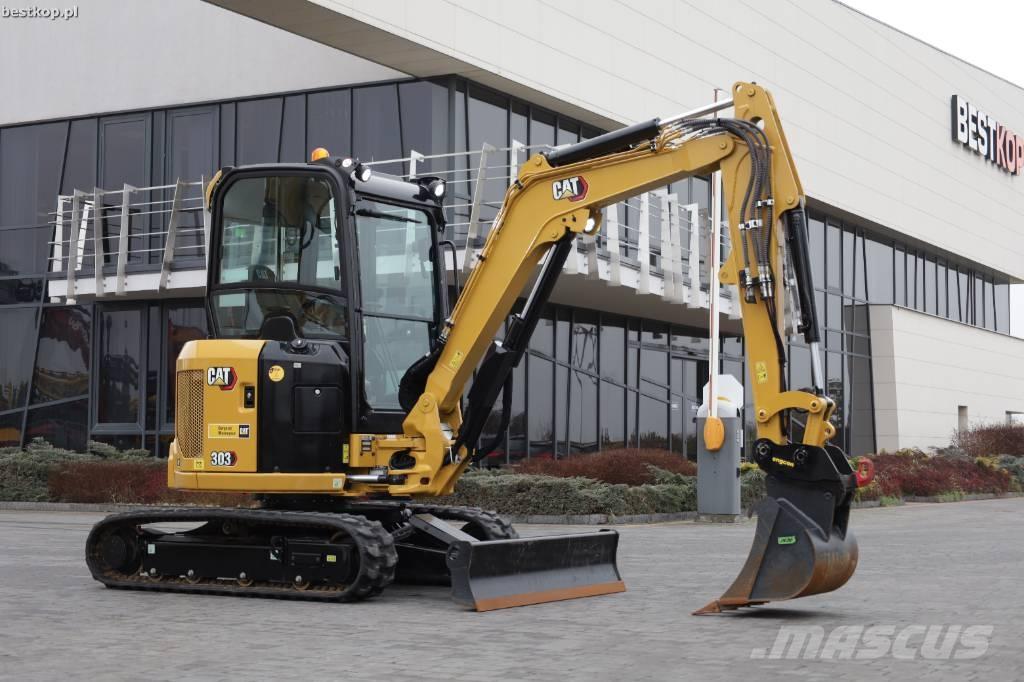 CAT 303 CR Мини екскаватори < 7 т