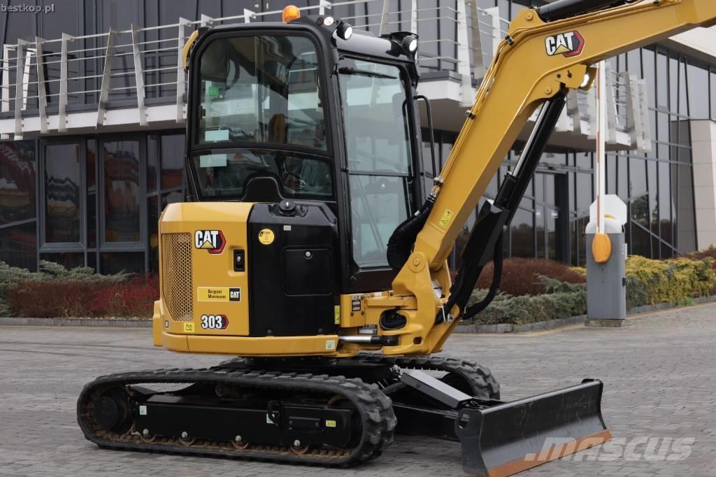 CAT 303 CR Мини екскаватори < 7 т