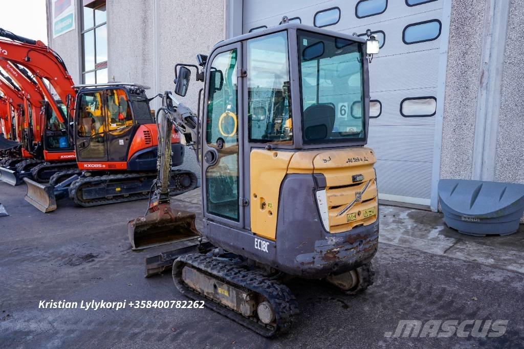Volvo EC18C Мини екскаватори < 7 т