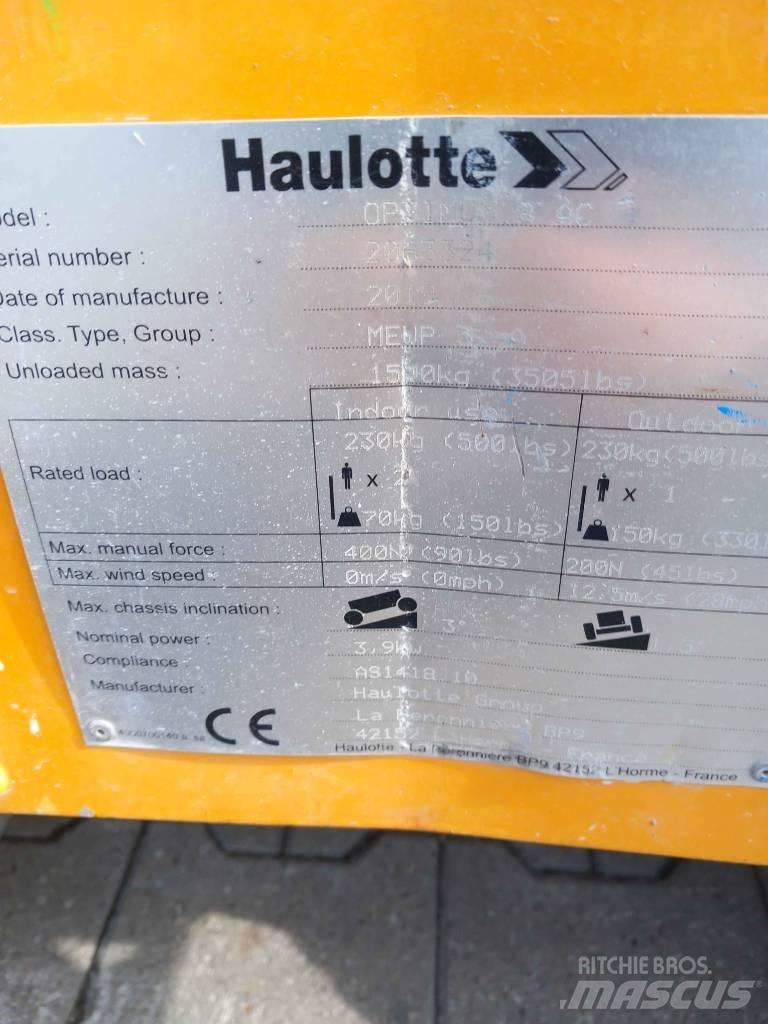 Haulotte Optimum  8 Ножични работни платформи