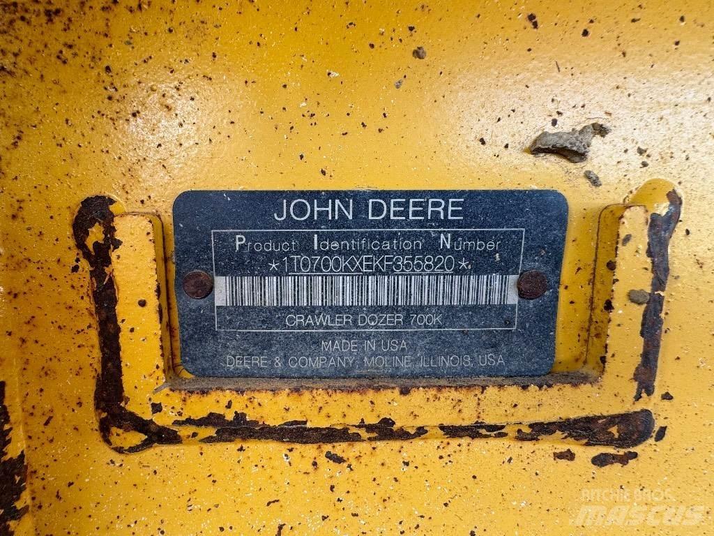 DEERE 700K LGP Верижни булдозери
