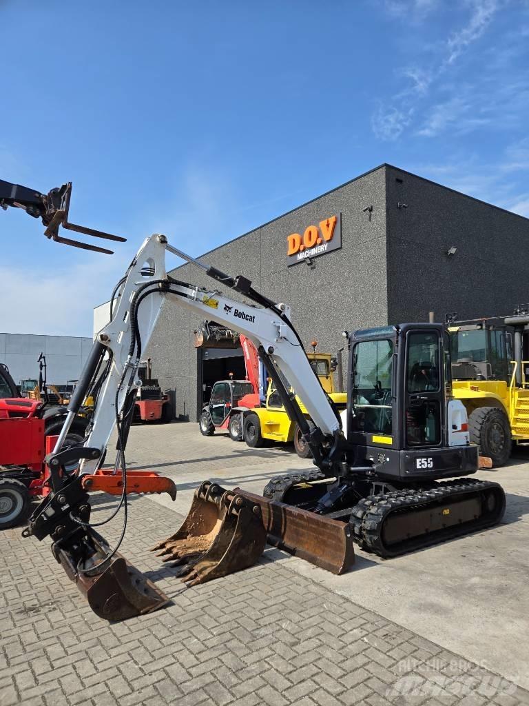 Bobcat E 55 Мини екскаватори < 7 т