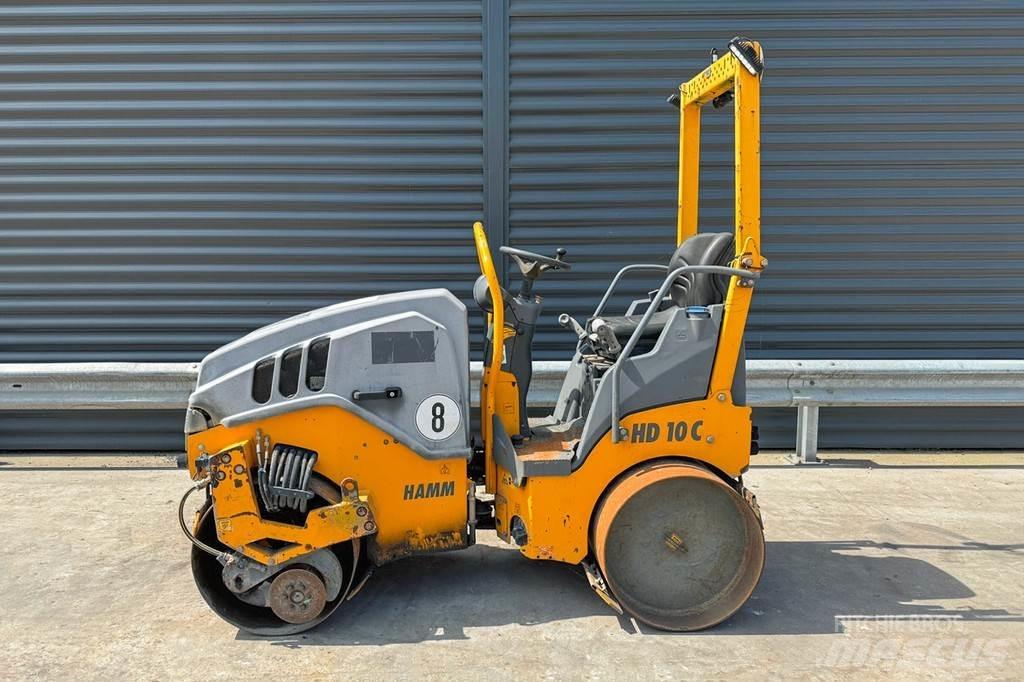Hamm HD 10C VV Двойни барабанни ролки
