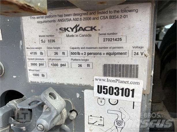 SkyJack SJ III 3226 Ножични работни платформи