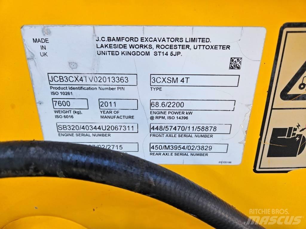 JCB 3 CX Товарач със заден ексватор