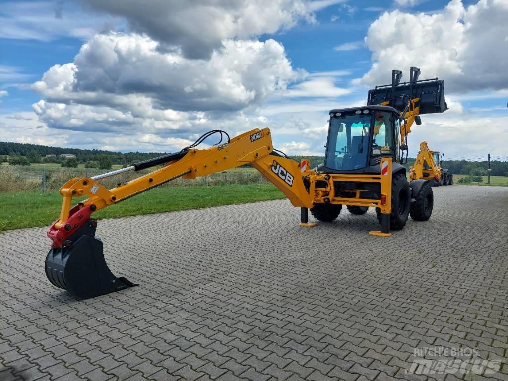 JCB 3 CX Товарач със заден ексватор