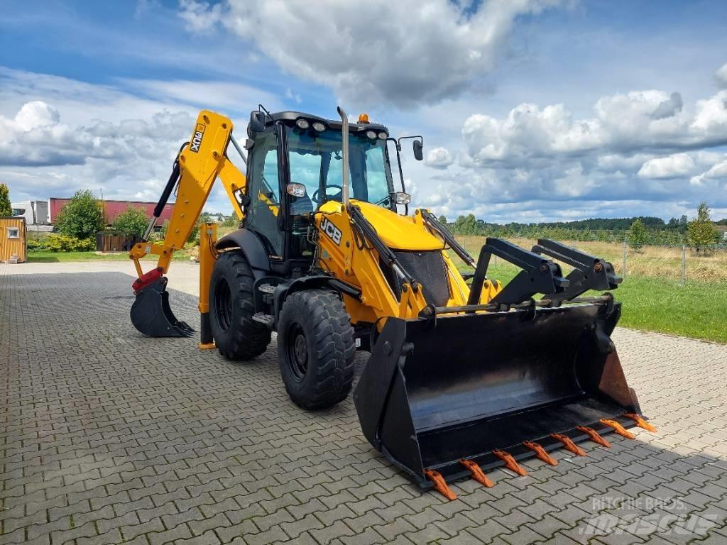 JCB 3 CX Товарач със заден ексватор