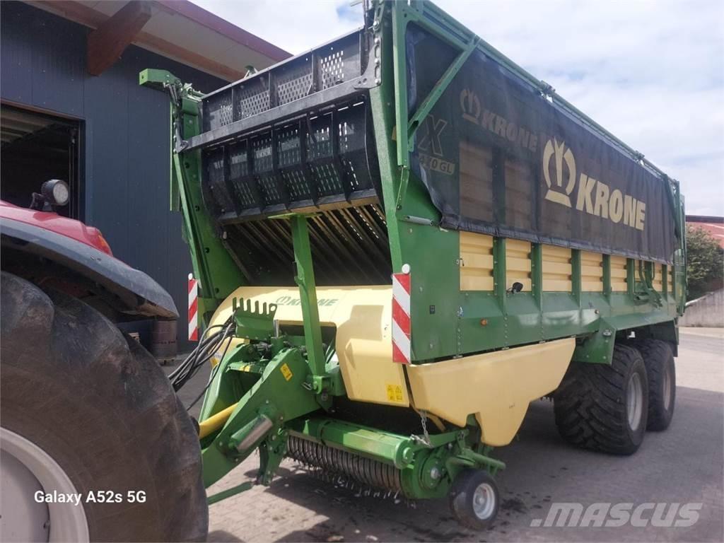 Krone ZX 470 GL Самотаварещи ремаркета