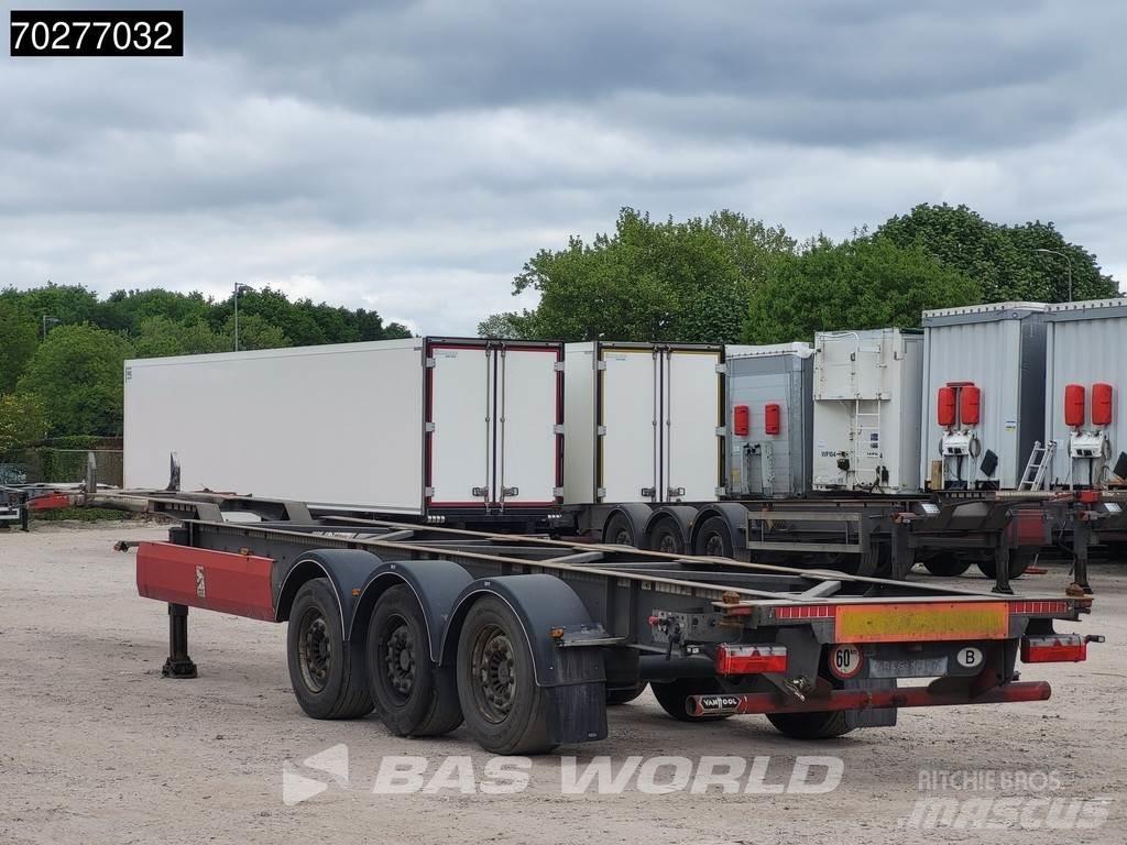 Van Hool 3 axles Контейнерни полуремаркета