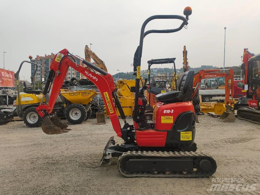 Kubota U 10-3 Мини екскаватори < 7 т