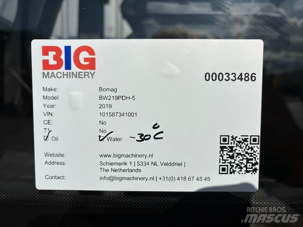 Bomag BW219PDH-5 Еднобарабанни ролки
