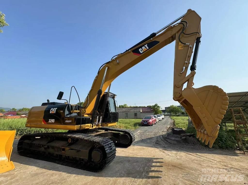 CAT 329D Верижен екскаватор