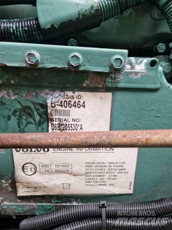 Volvo D6B220 EC09 Двигатели
