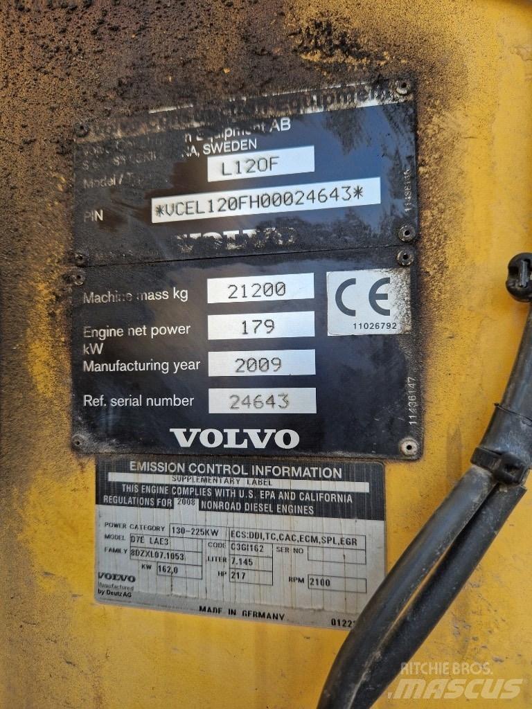 Volvo L 120 F Колесни товарачи