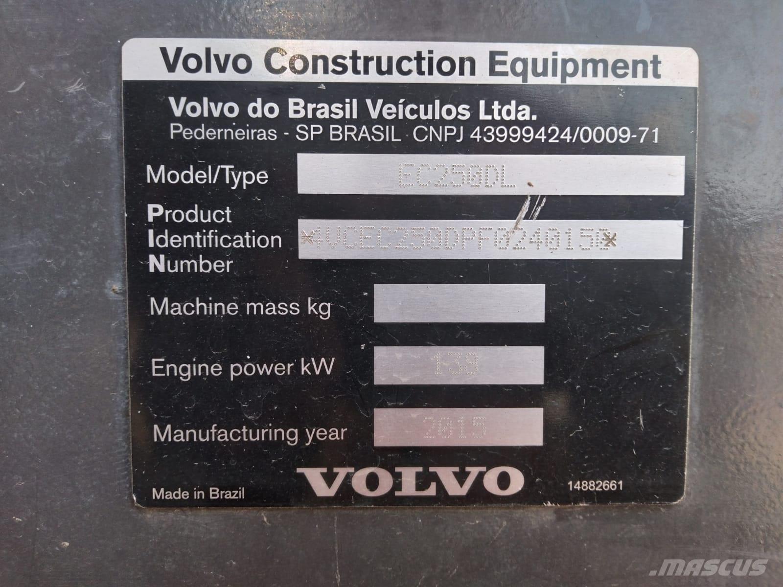 Volvo EC 250 D L Верижен екскаватор