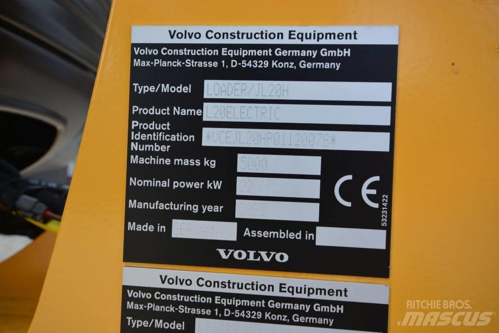 Volvo L 20 electric Колесни товарачи
