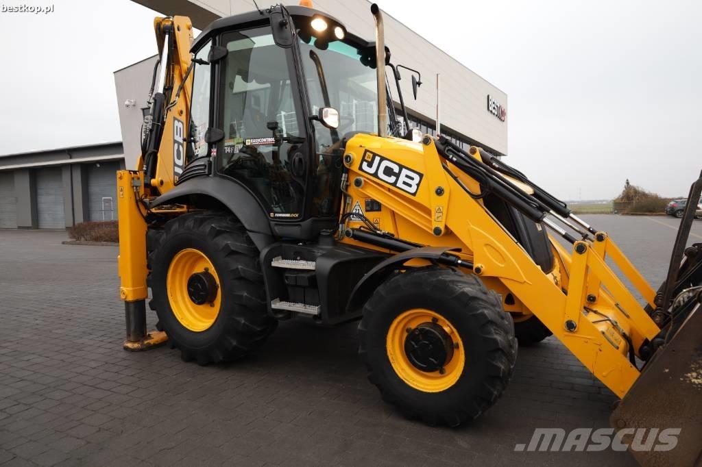 JCB 3 CX Товарач със заден ексватор