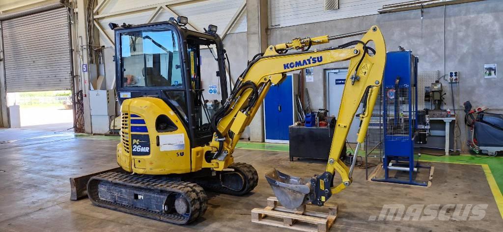 Komatsu PC 26 MR Мини екскаватори < 7 т