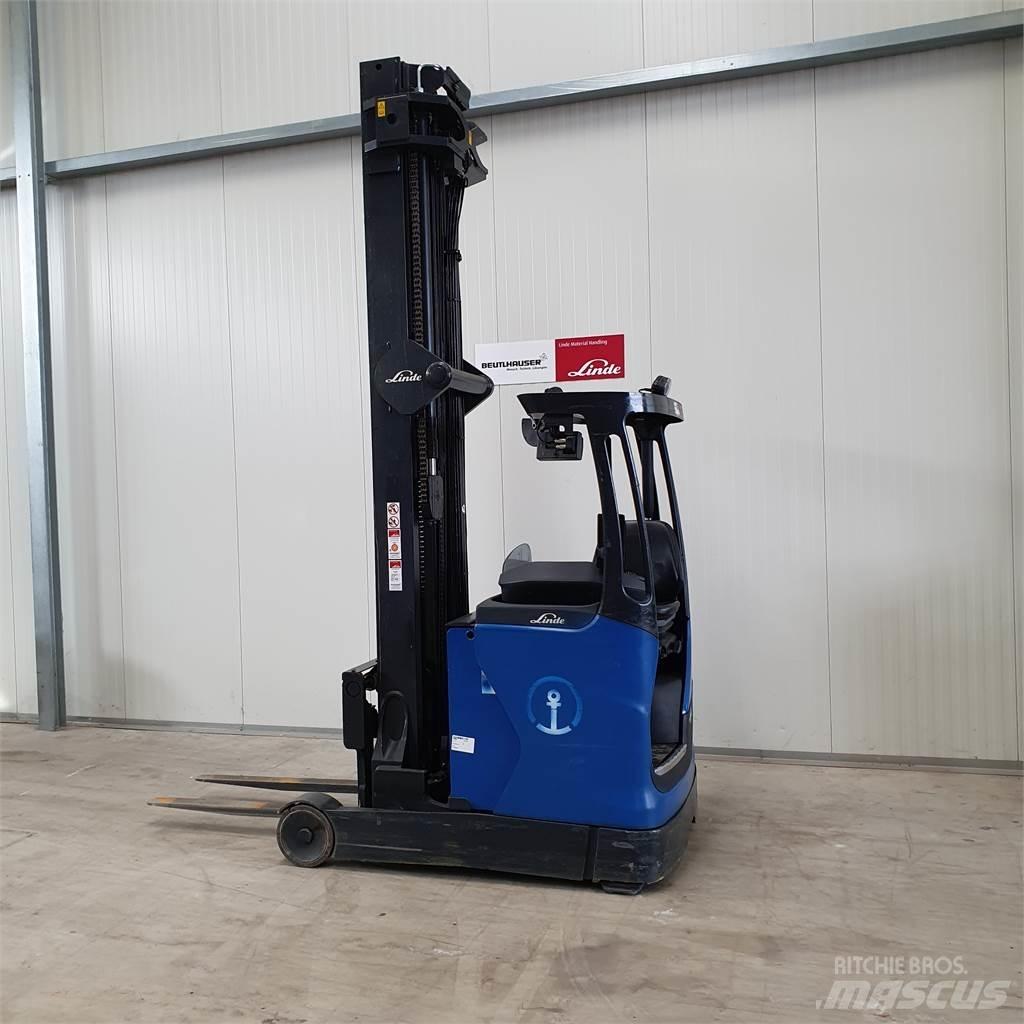 Linde R16HD Ретрак/ Високоповдигач с изместване на вилката напред