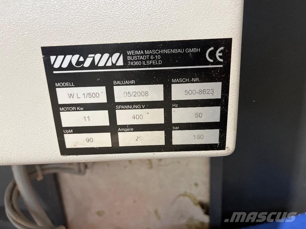 Weima WL 1/500 Мелници / Мелещи машини
