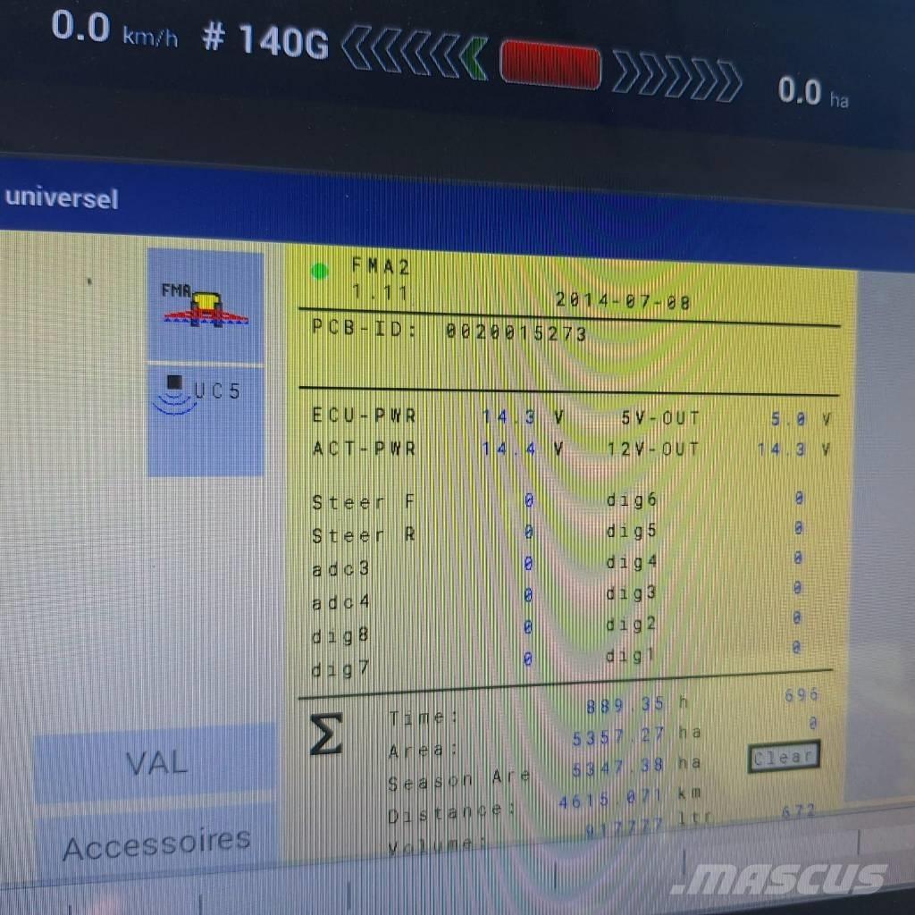 Vicon IXTER B 18 Навесни пръскачки
