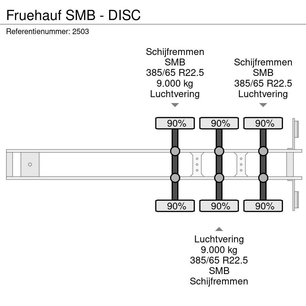Fruehauf SMB - DISC Брезентови полуремаркета
