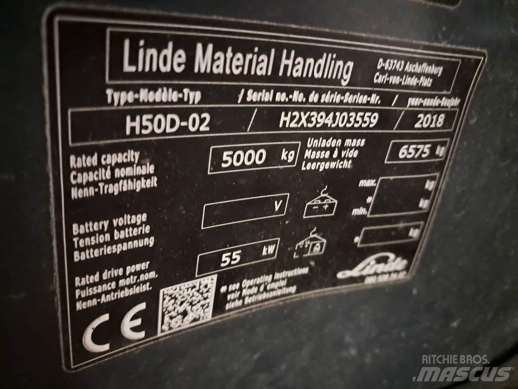Linde H50D-02 Дизелови камиони
