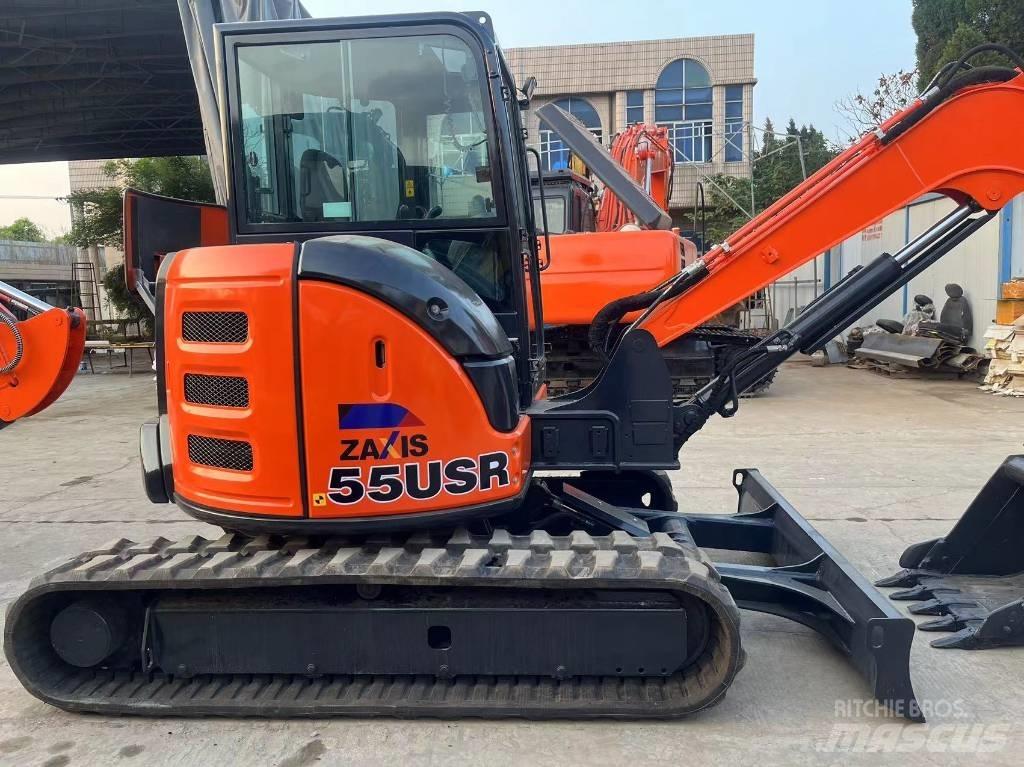 Hitachi zx55USR Мини екскаватори < 7 т