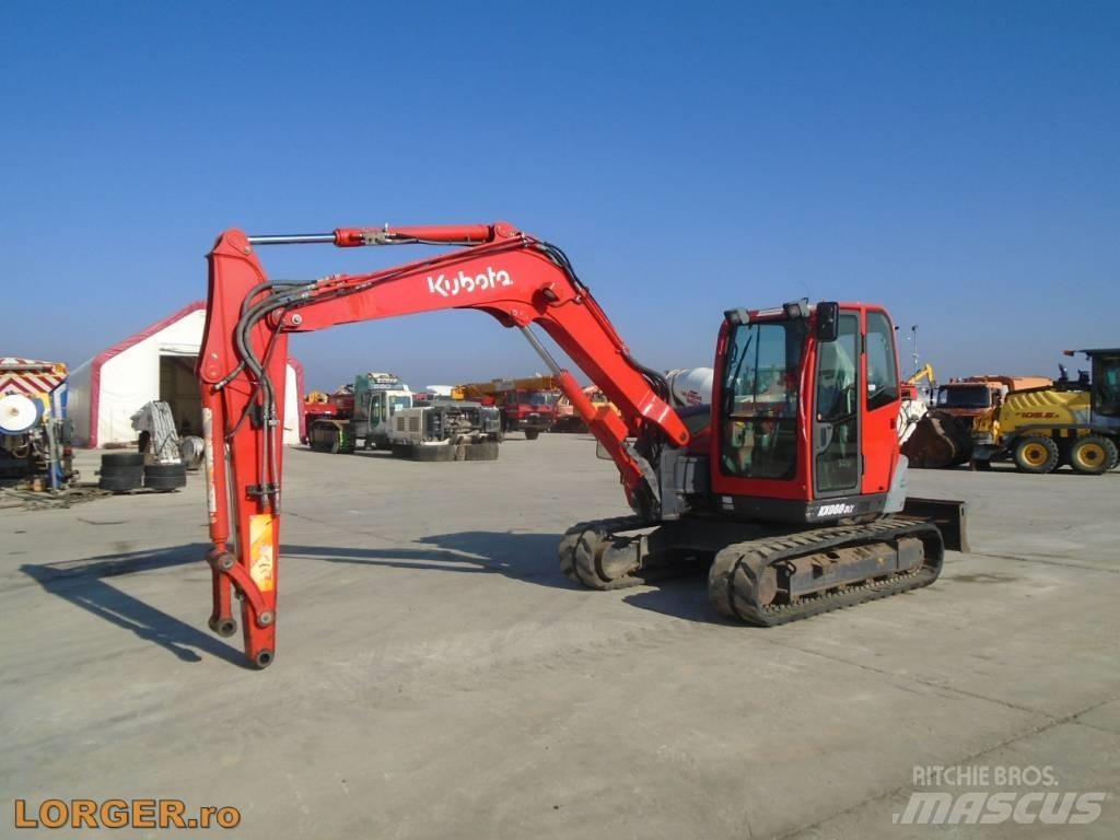 Kubota KX 080-3 Верижен екскаватор