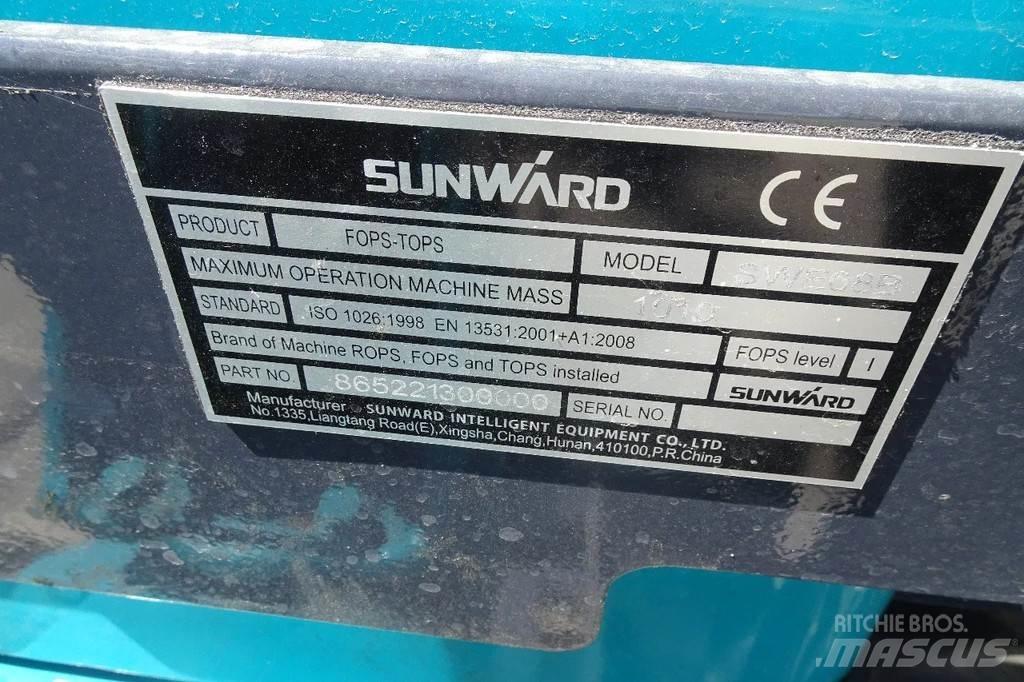 Sunward SWE08B Верижен екскаватор