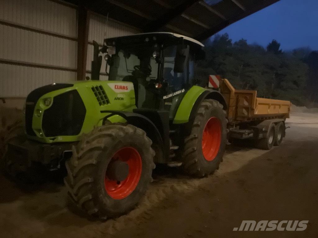 CLAAS ARION 650 cis + Трактори
