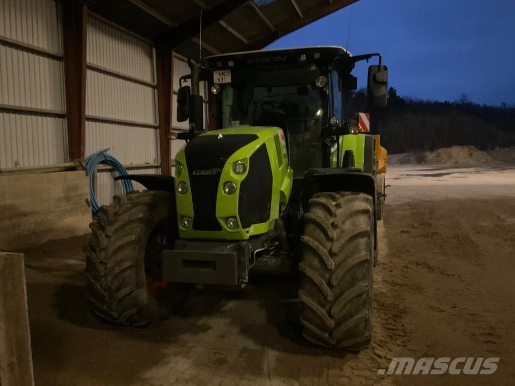 CLAAS ARION 650 cis + Трактори