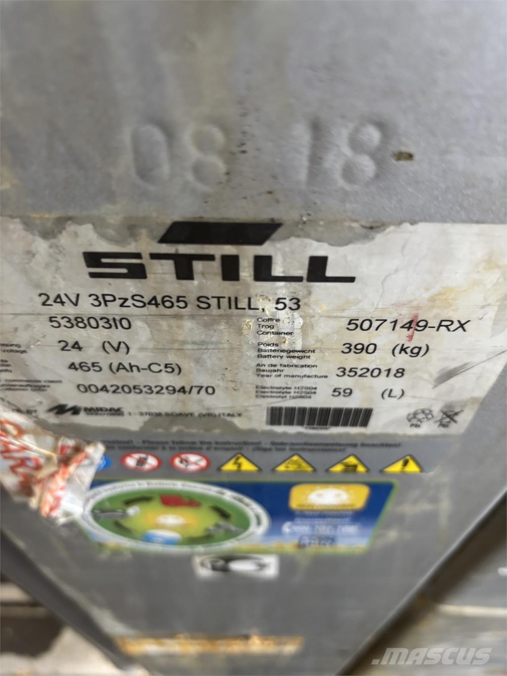 Still OPX 20 Машини за комисиониране нископовдигачи