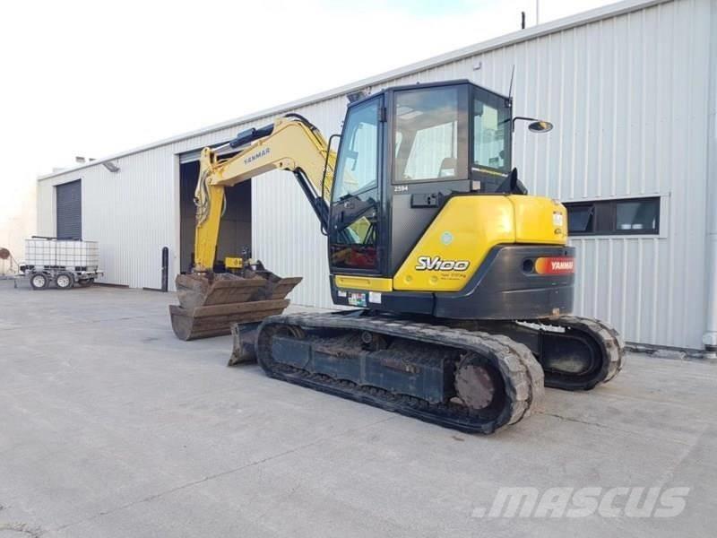 Yanmar SV 100-2 Средни екскаватори 7т - 12т