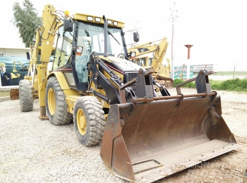 CAT 428E Товарач със заден ексватор