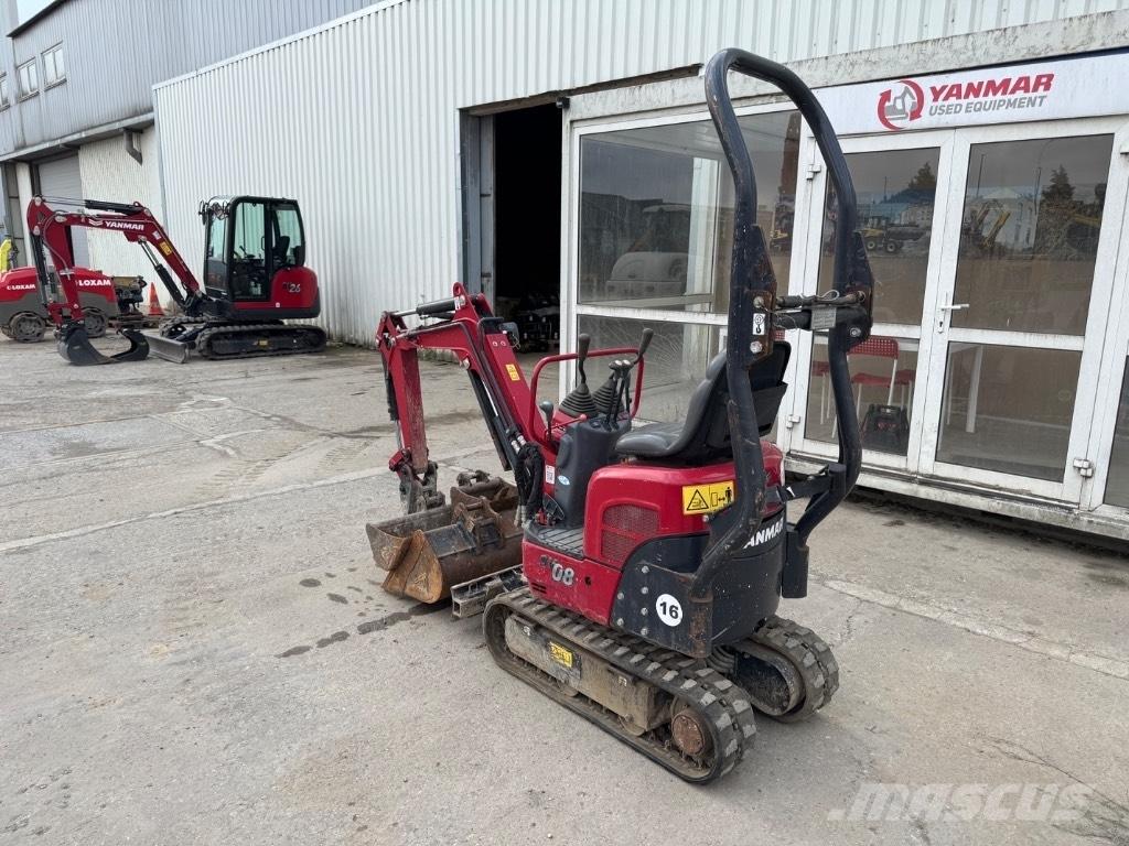 Yanmar SV08 (1D477) Мини екскаватори < 7 т