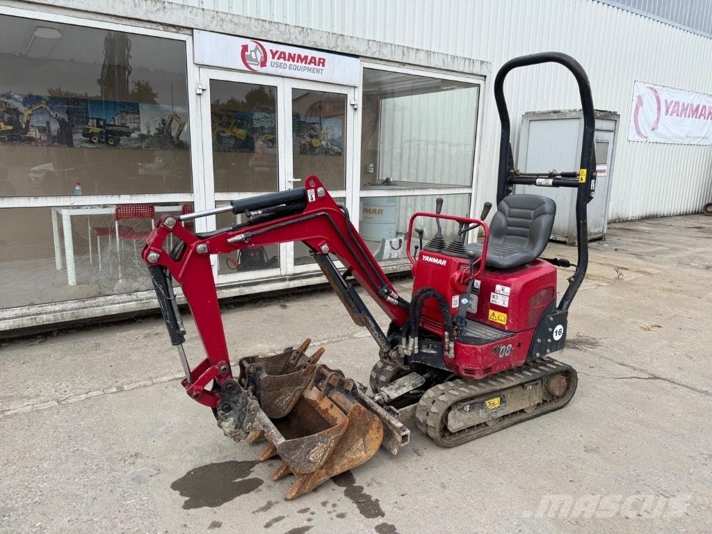 Yanmar SV08 (1D477) Мини екскаватори < 7 т