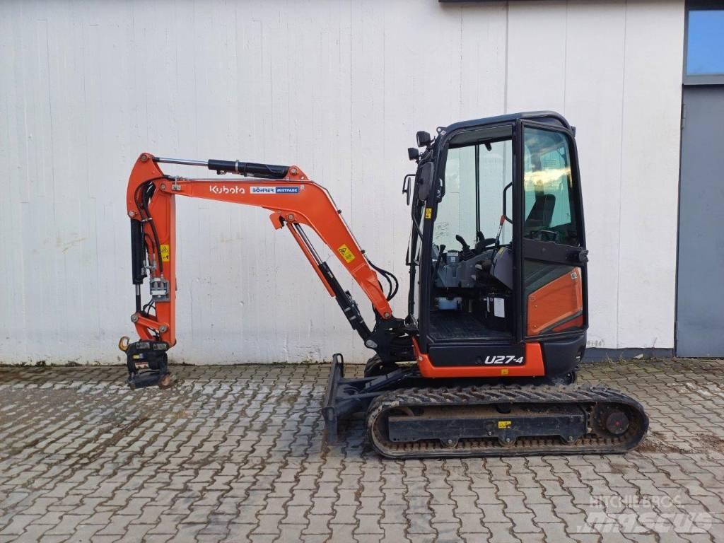 Kubota U 27-4 Мини екскаватори < 7 т