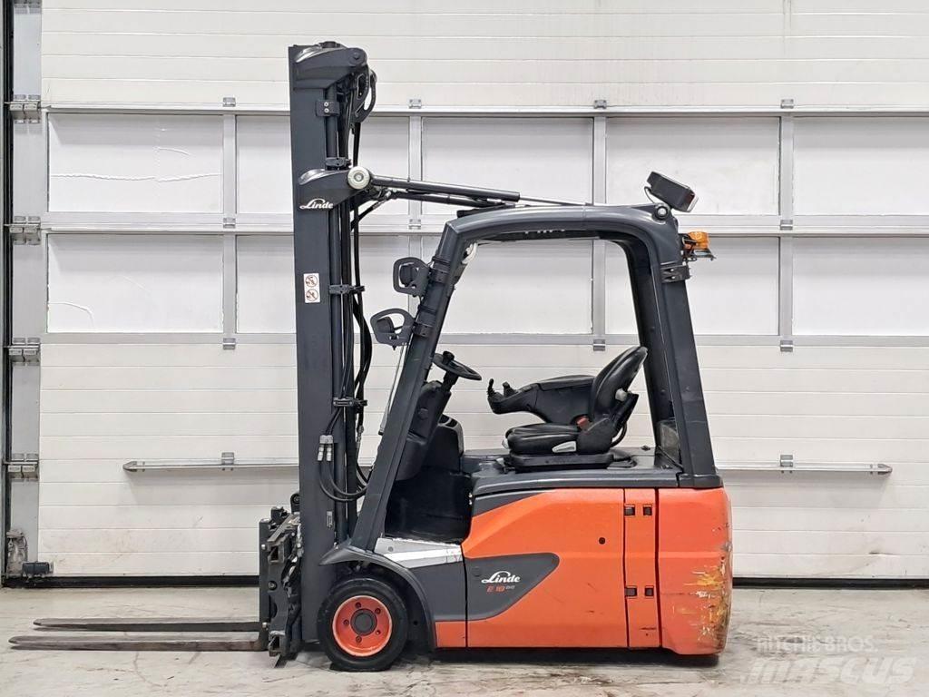 Linde E18-02 Електрически вилични кари-повдигачи