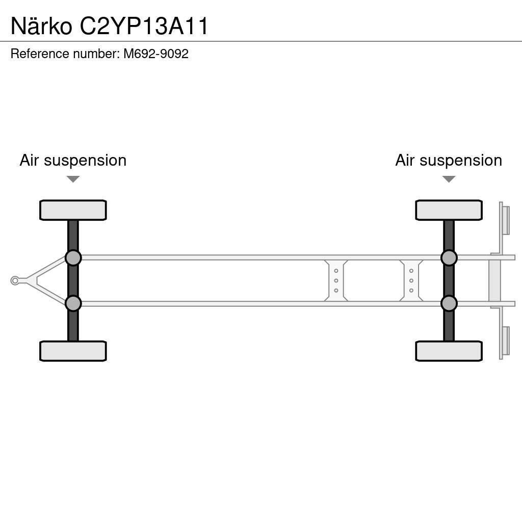 Närko C2YP13A11 Брезентови ремаркета
